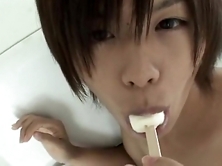 Hottest Asian Elated Twinks Respecting Silly Jav Movie