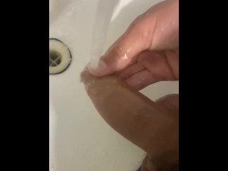 Horny Guy With Throbbing Cock